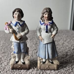 German Bisque Figurines Marked Weiss, Kuhnert & Co